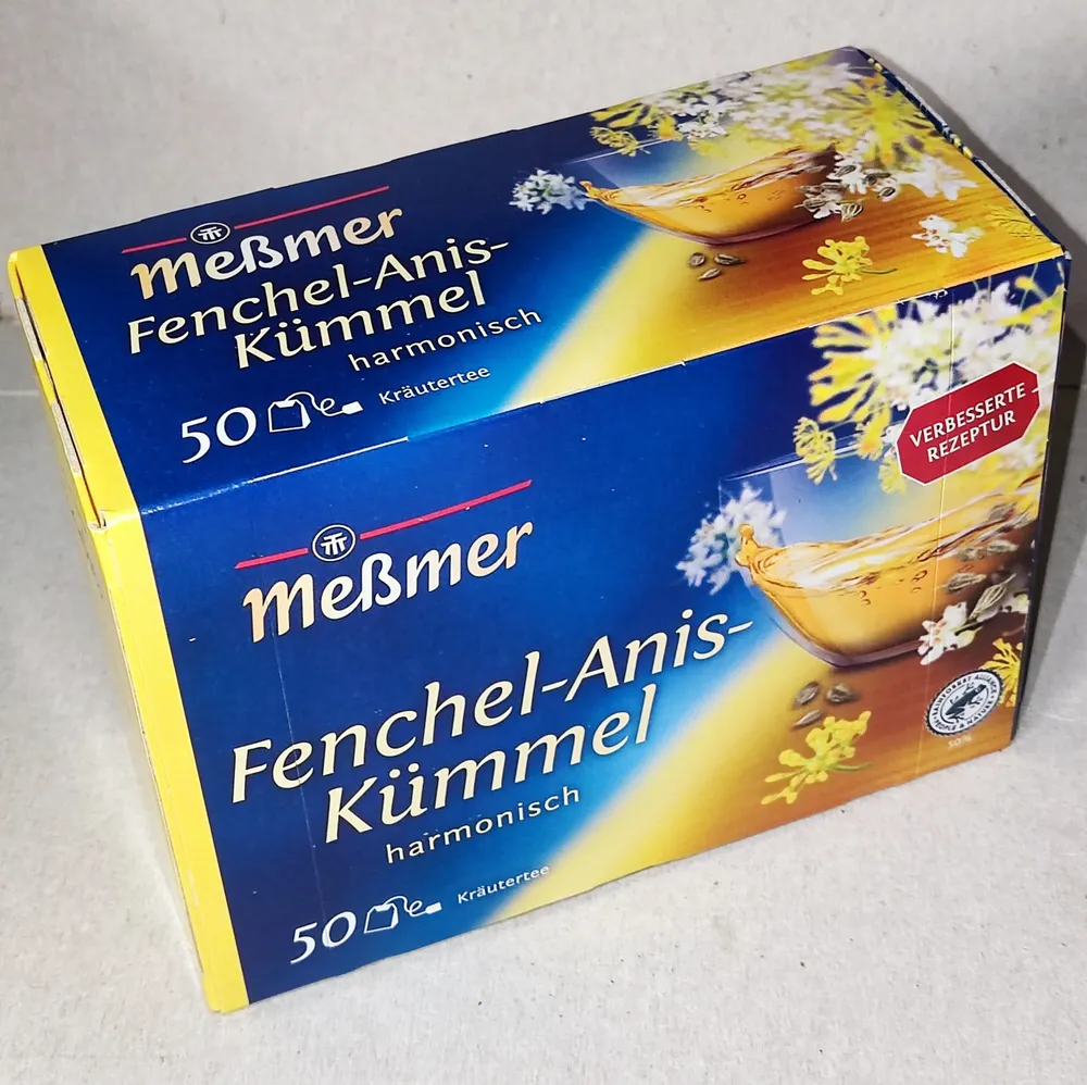 Fenchel-Anis-Kümmel - 50 Teebeutel unkuvertiert