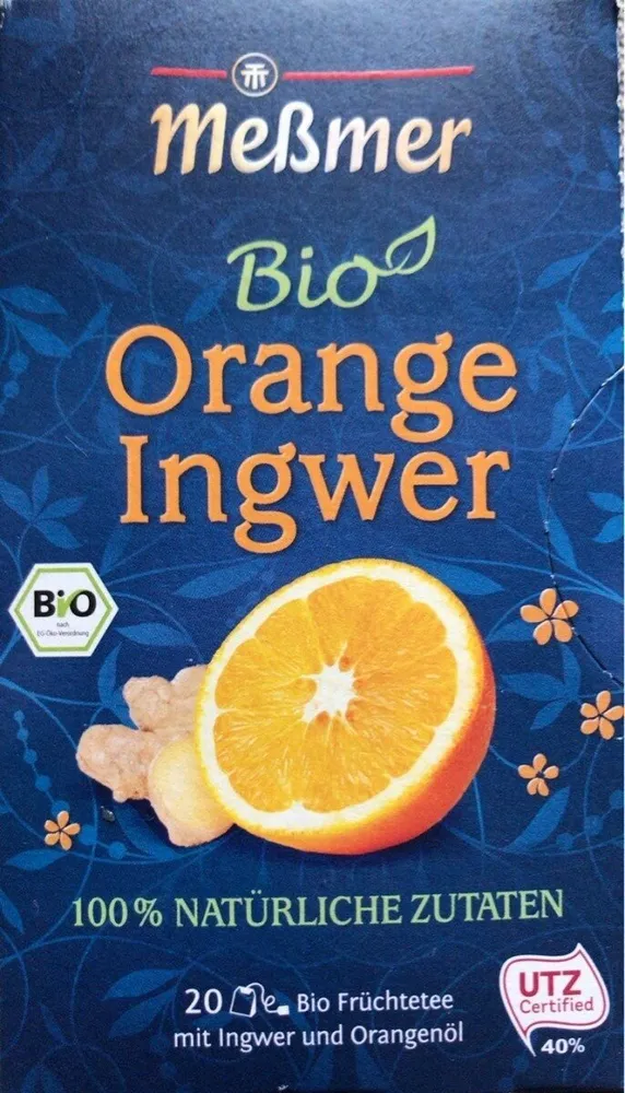 Orange Ingwer