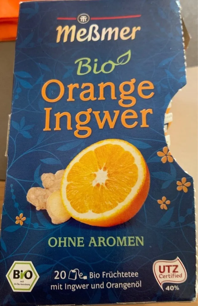 Bio Orange Ingwer