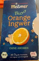 Bio Orange Ingwer