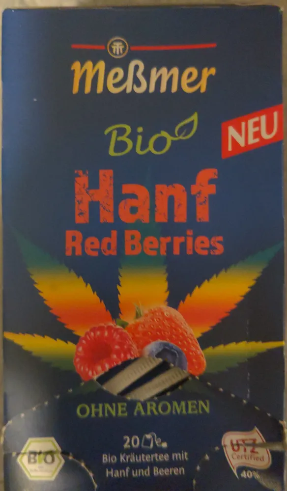 Tee „Hanf Red Berries“