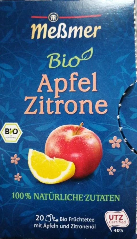 Messner bio Apfel Zitrone Tee