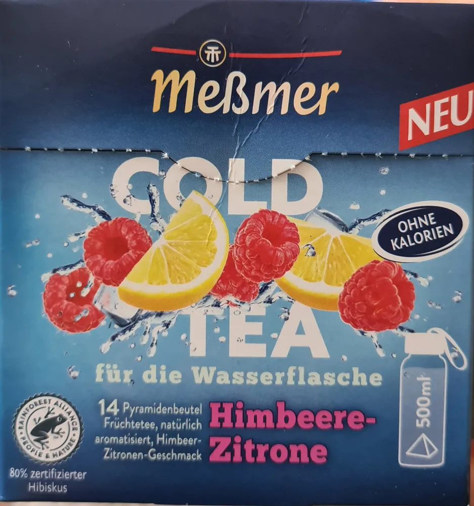 Cold Tea - Himbeere-Zitrone