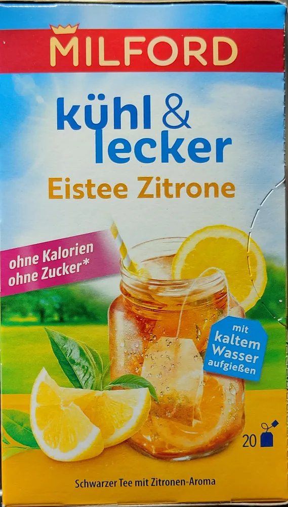 Kühl & Lecker - Eistee Zitrone