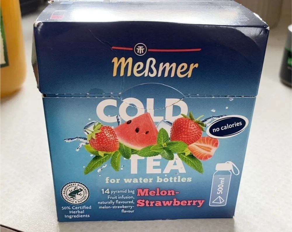 Cold Tea Melon Strawberry