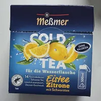 Cold Tea - Eistee Zitrone