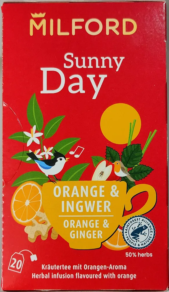 Sunny Day - Orange & Ingwer
