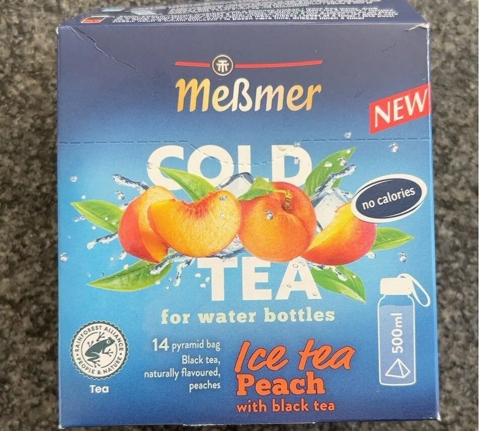 Cold tea peach