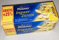 Ingwer-Zitrone Kräutertee