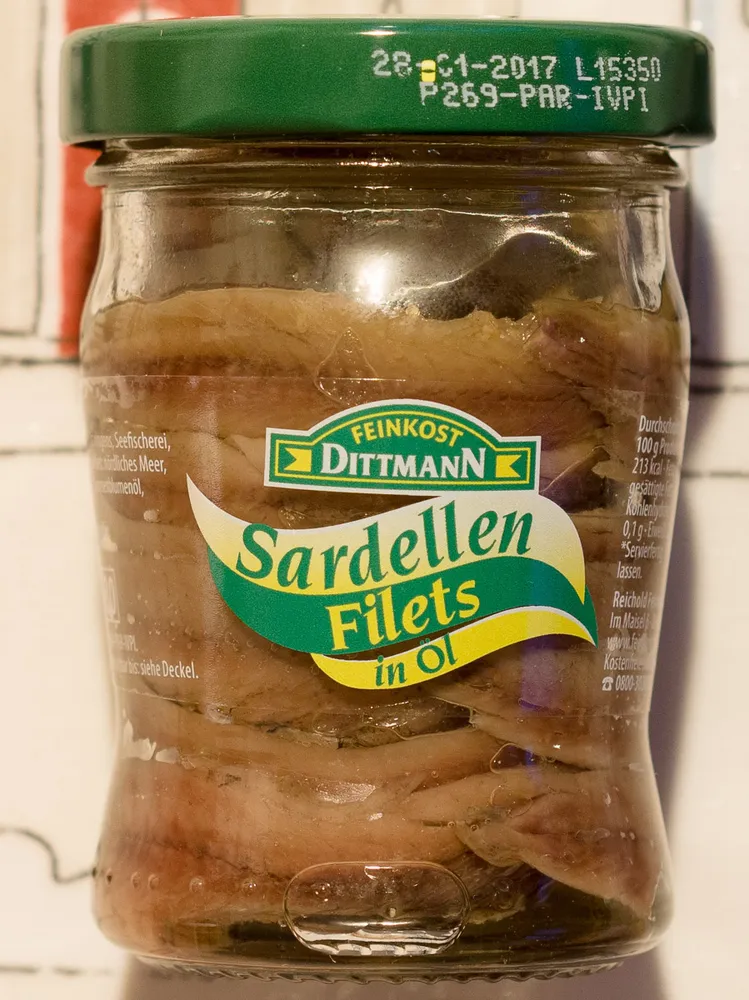 Sardellen Filets in Öl