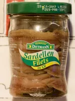 Sardellen Filets in Öl