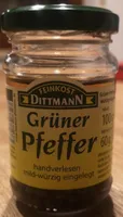 Pfeffer, Eingelegter Grüner Pfeffer