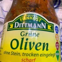 Grüne Oliven