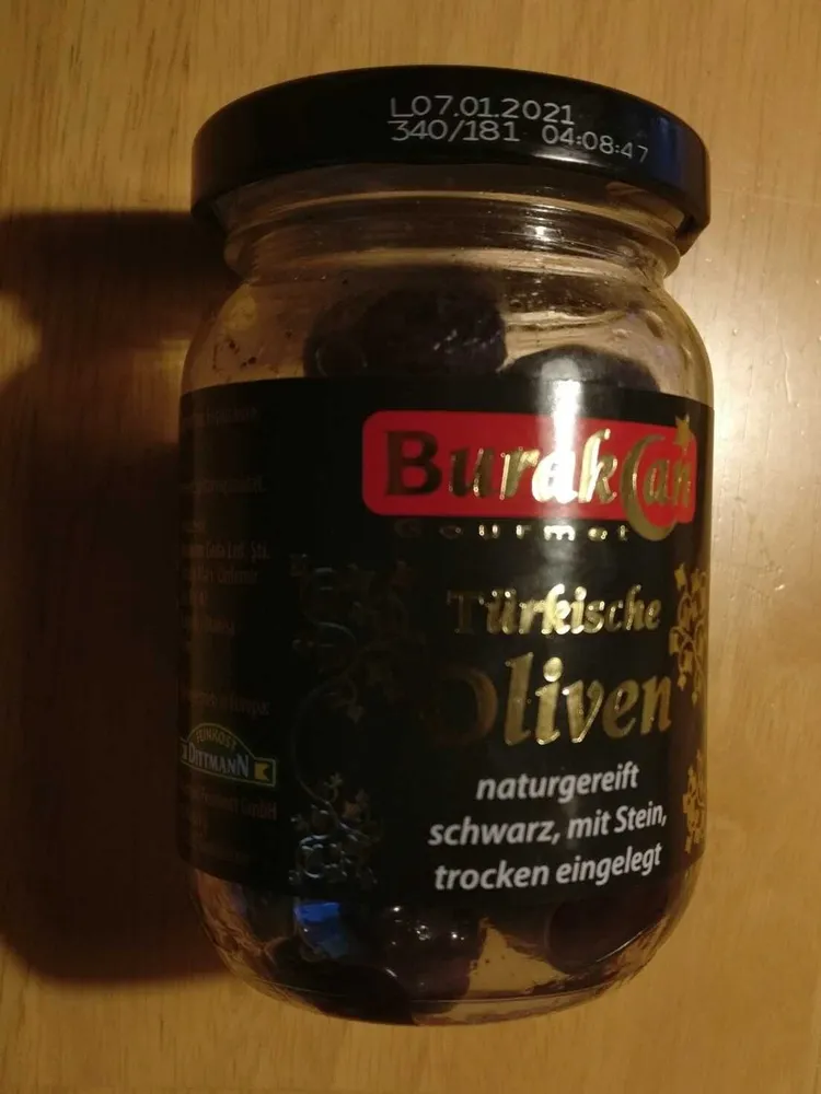 Türkische Oliven schwarz