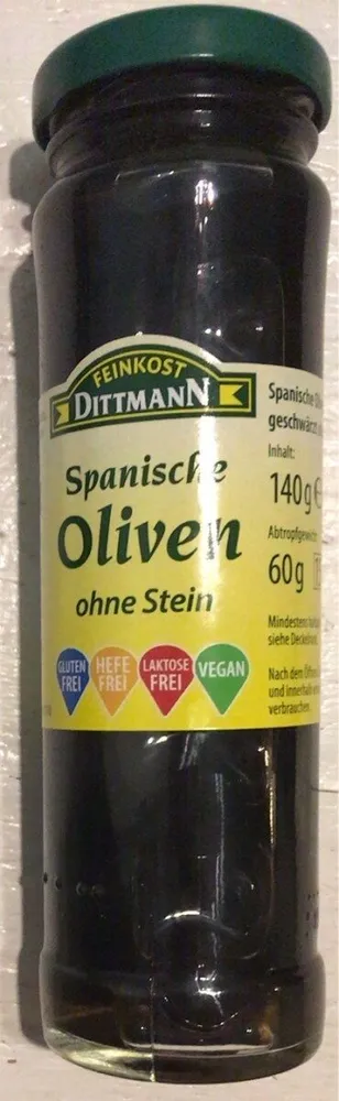Spanische Oliven ohne Stein