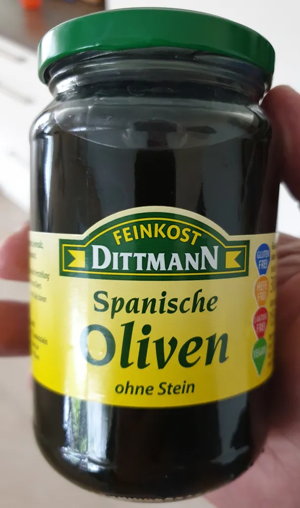 Spanische Oliven ohne Stein