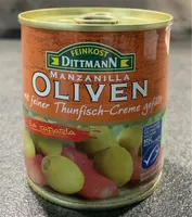 Oliven mit Thunfisch