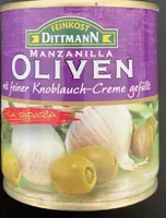 Manzanilla Oliven