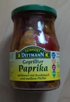 Gegrillte Paprika
