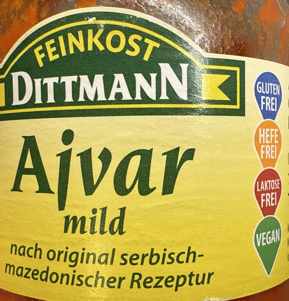 Ajvar mild