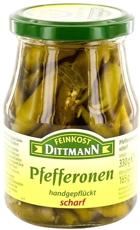 Konserve - Gemüse - Pfefferonen scharf