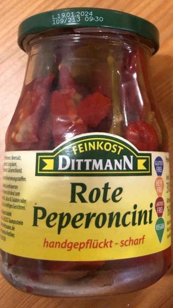 Rote Peperoncini