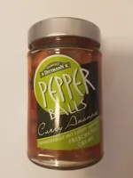 Pepper Balls Curry Ananas mit Frischkäsecreme