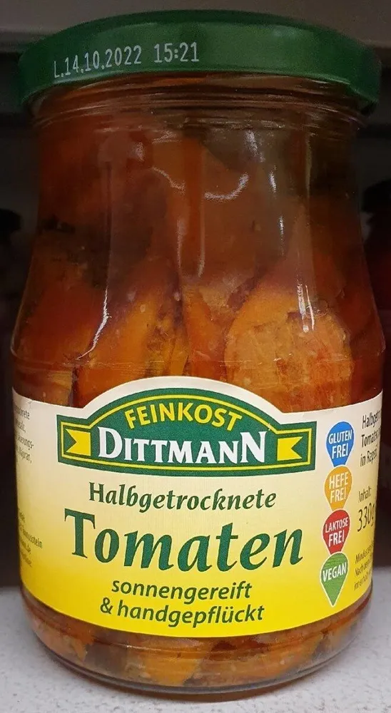 Tomaten halbgetrocknet