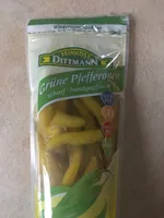 Grüne Pfefferonen