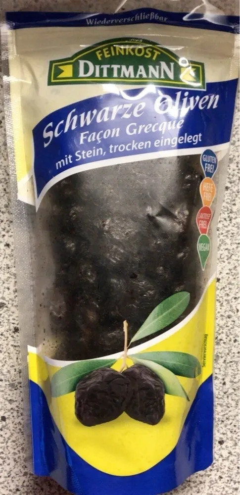 Schwarze Oliven