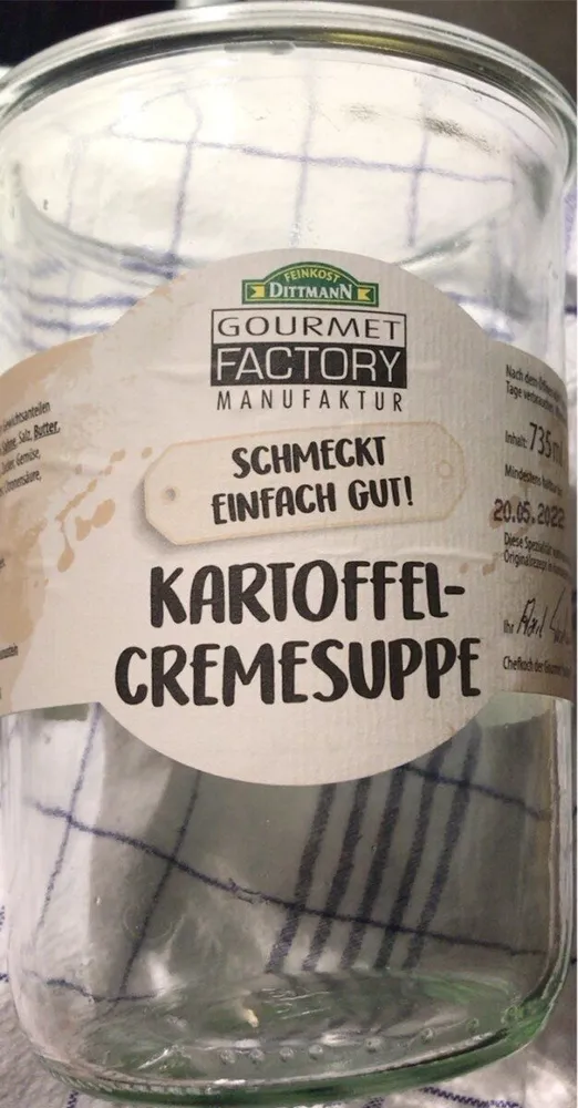 Kartoffelcremesuppe