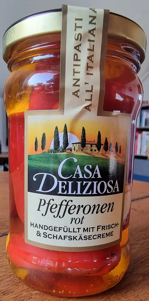 Casa Deliziosa Pfefferonen rot