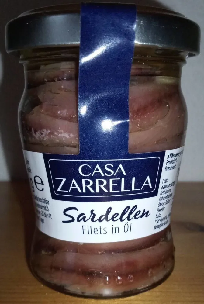 Sardellen Filets in Öl