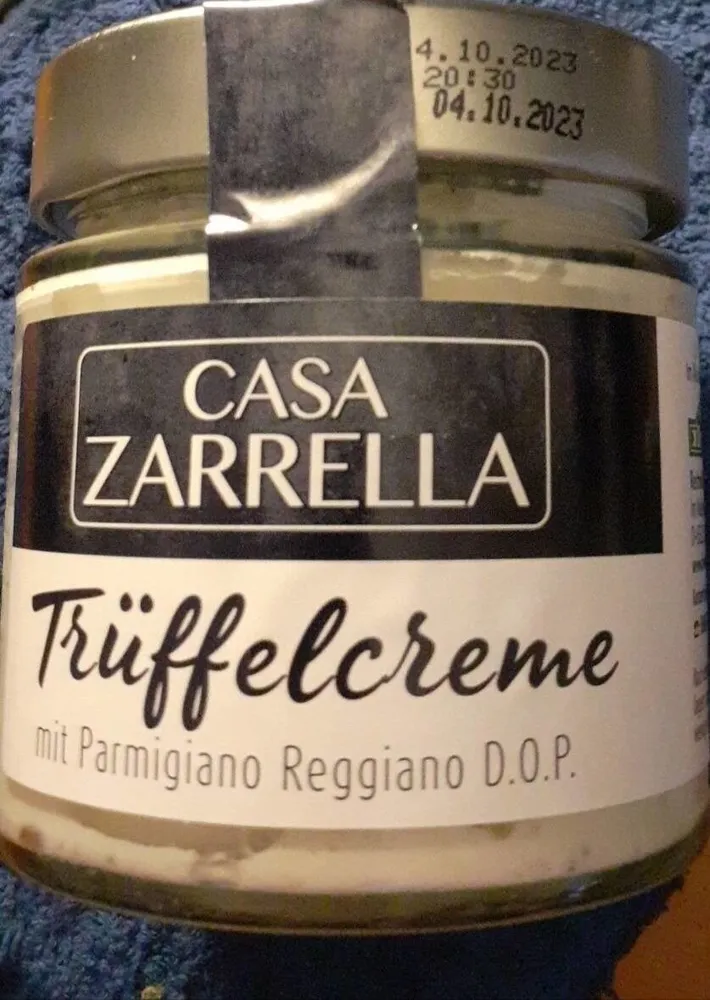 Trüffelcreme mit Parmigiano Reggiano DOP
