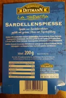 Sardellenspiesse