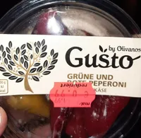 Grüne und Rote Peperoni