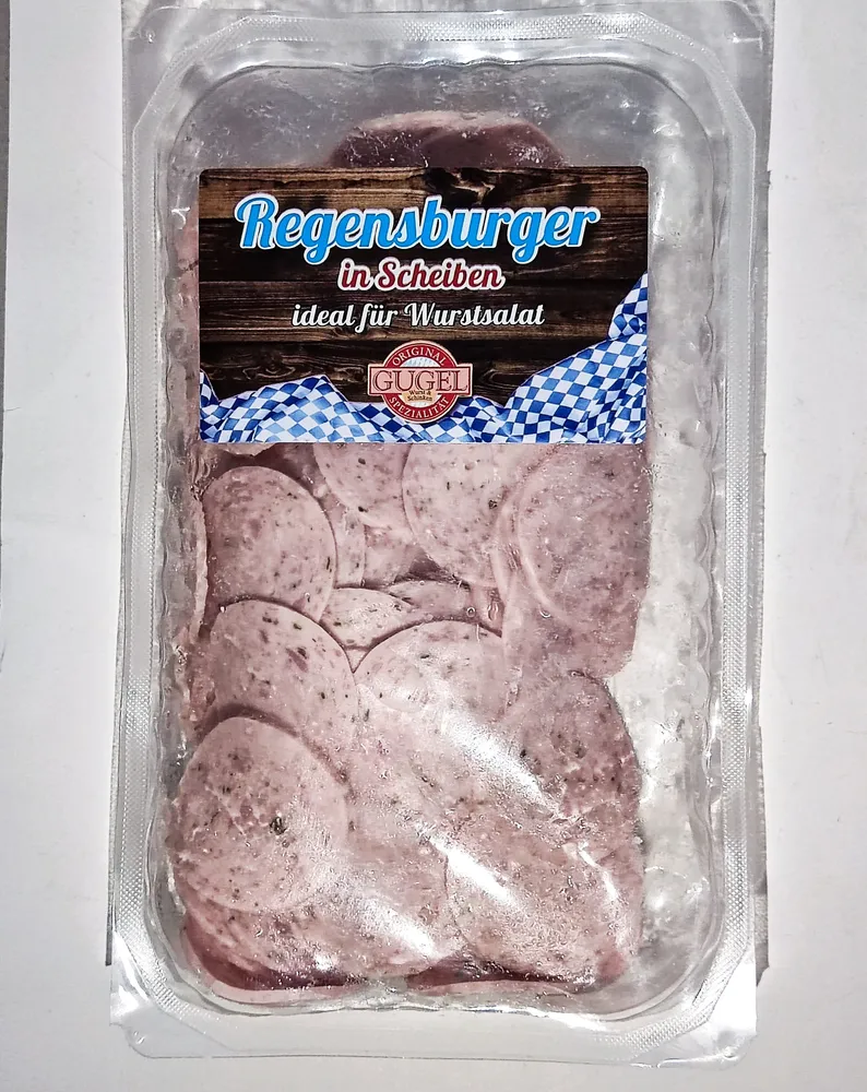 Regensburger in Scheiben