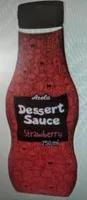 Dessert sauce strawberry
