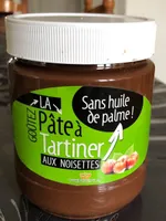 Pâte à tartiner sans huile de palme
