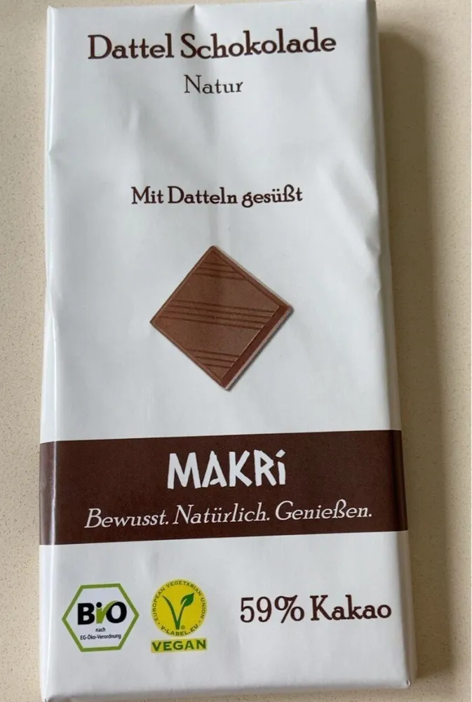 Dattel Schokolade