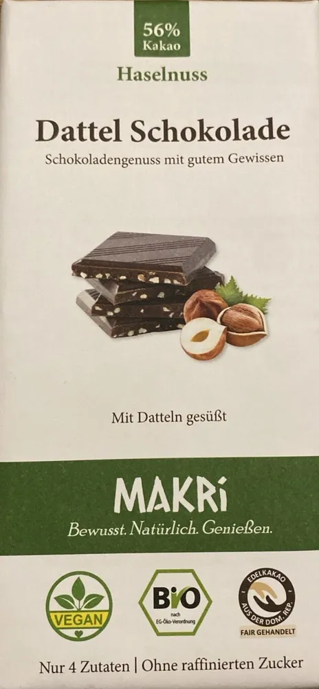 Dattel Schokolade Haselnuss