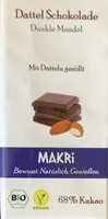 Dattel Schokolade Dunkle Mandel