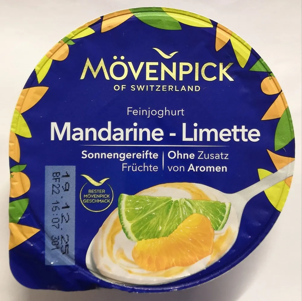 Feinjoghurt - Limette-Mandarine