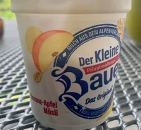 Banane Apfel Müsli