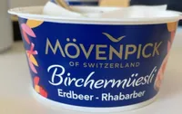 Birchermüesli Erdbeer - Rhabarber