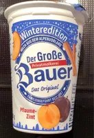 Der Grosse Bauer Joghurt Pflaume- Zimt
