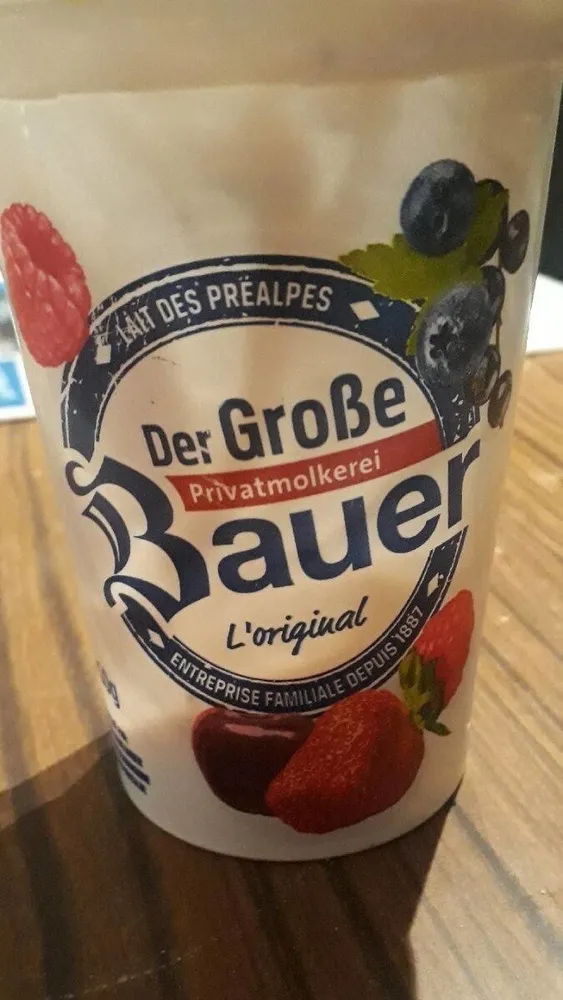 Bifidus aux fruits