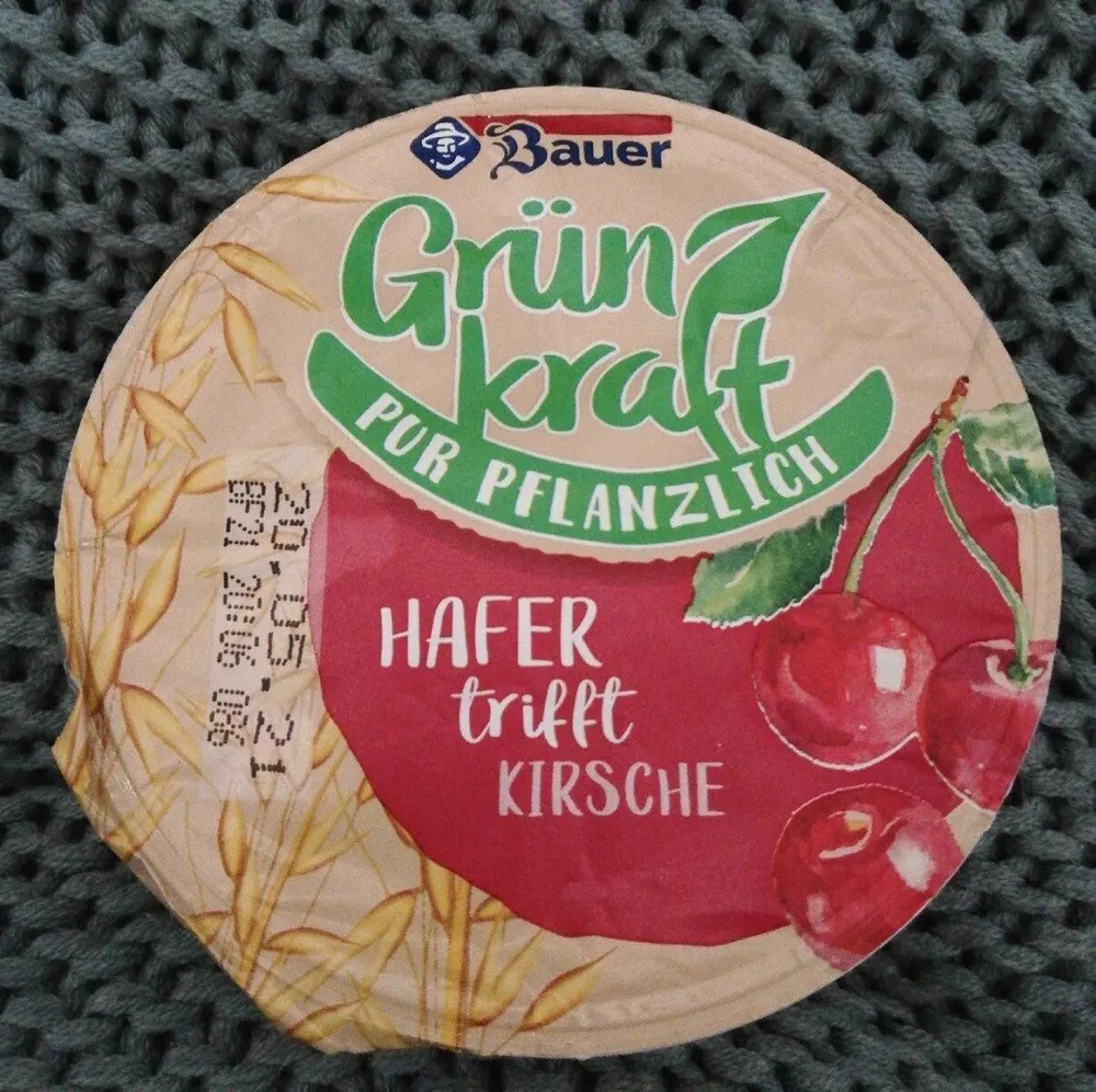 Grünkraft Hafer trifft Kirsche