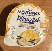 Planzlich aus kokosmilch mango-vanille