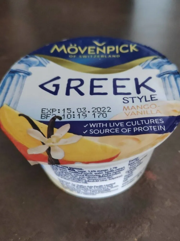 GREEK STYLE MANGO-VANILLA